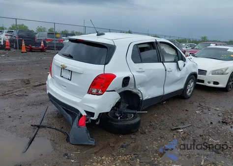 2019 Chevrolet Trax Ls из США, поврежденный, VIN 3GNCJKSB5KL220090